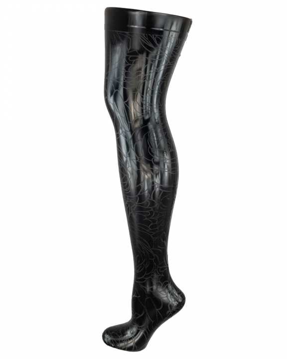 Stockings BLOSSOM easy-to-dress Latex Laser Edition